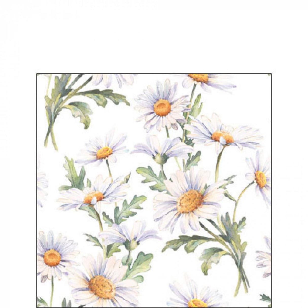Ambiente Serviette schöne Gänseblümchen 25cm