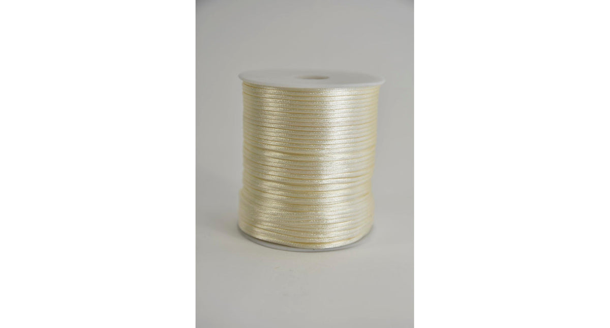 Mouse tail 2mm x 100mtr champagne wit
