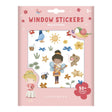 Little Dutch Fensteraufkleber Rosa Friends