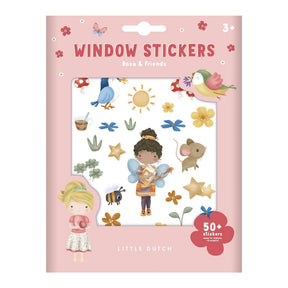 Little Dutch Fensteraufkleber Rosa Friends