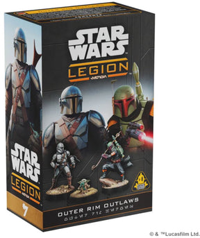 Atomic mass games star wars legion outer rim outlaws - unpainted requires assembly