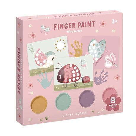 Little Dutch Fingerfarbe Feengarten rosa 14-teilig