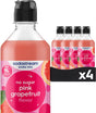 Sodastream Pink Grapefruit Zero Sirup – 4er-Pack