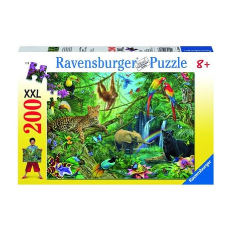 Ravensburger -Puzzle -Tiere im Dschungel 200 Teile xxl