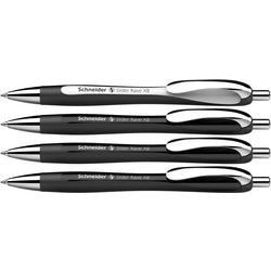 Schneider Schreibgeräte Schneider Kugelschreiber – Slider Rave Trend – Feder xb – Sortierbox 3 + 1 gratis – S-132584