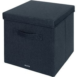 Leitz Stoff-Aufbewahrungsbox mit Deckel groß, 2er-Set