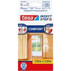 Tesa 1050465 – Premium-Fliegengittertüren 2 x 0,65 m x 2,2 m | 5 Stück