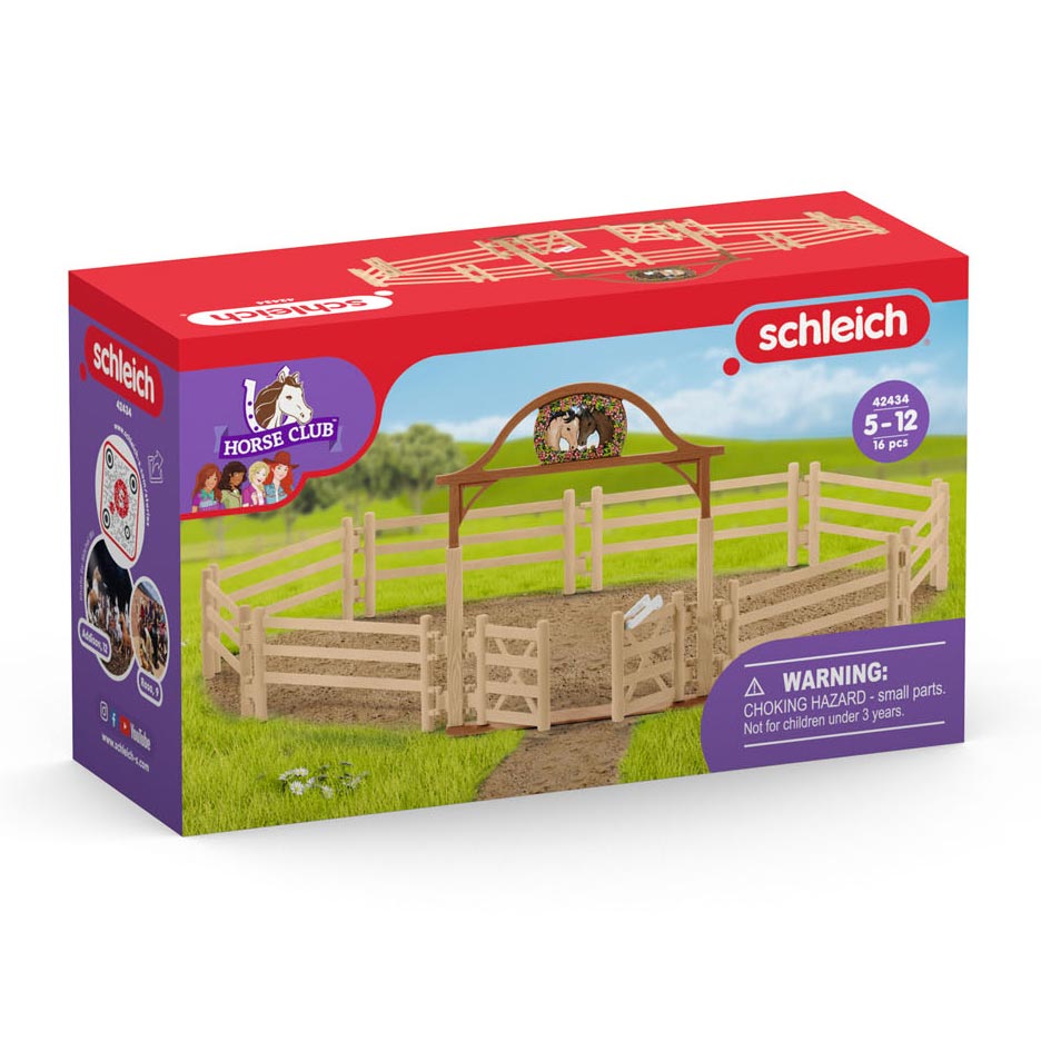 Schleich Pferdeclubzaun für Pferde mit Tor 42434