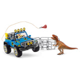 Schleich Dinosaurier-Geländewagen mit Dino-Wachposten 41464