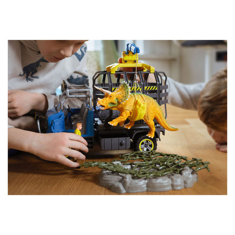 Schleich Dinosaurier – Dinosaurier-Truck-Mission – Dino-Spielzeug – Kinderspielzeug für Jungen und Mädchen – 4 bis 12 Jahre 42565