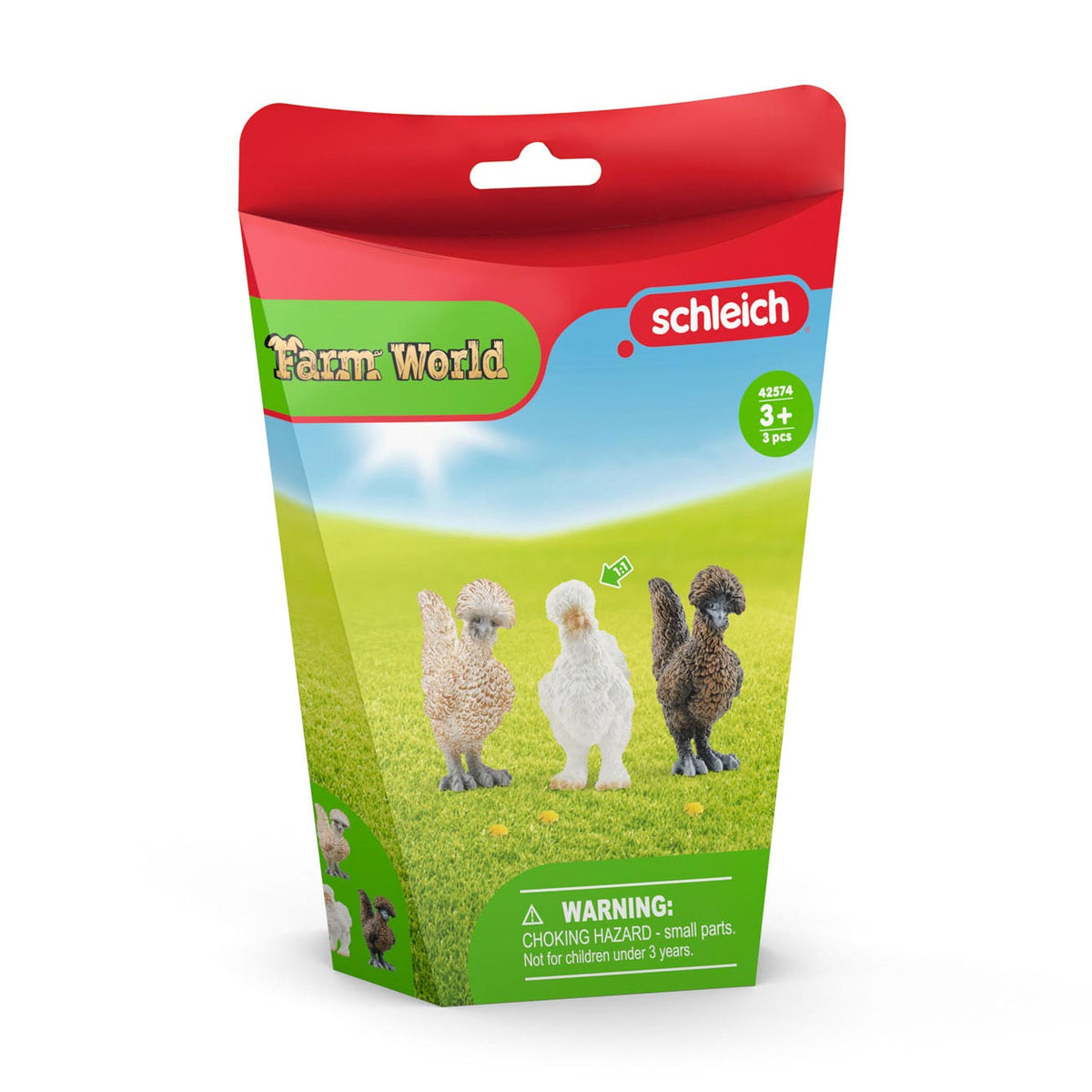 Schleich Farm World Hühnerfreunde – Spielfiguren-Set – Kinderspielzeug für Jungen und Mädchen – 42574