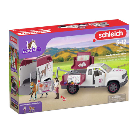 Schleich 42704 Mobiler Tierarzt mit Anhänger