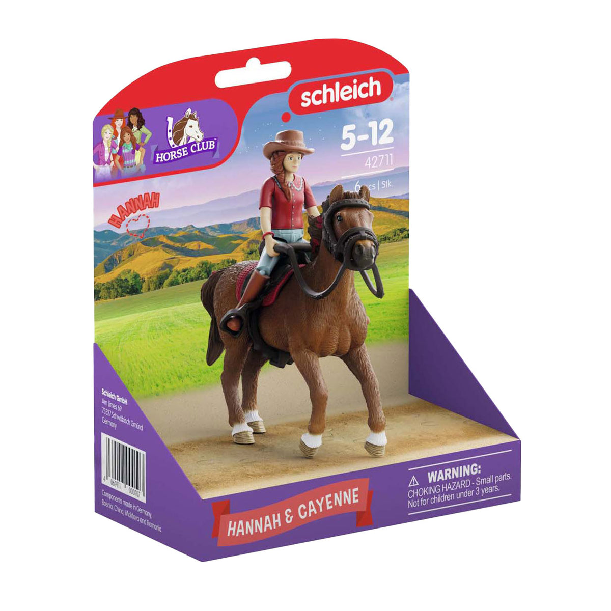 Schleich Pferdeclub - Pferdeclub Hannah Cayenne - 42711