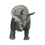 Schleich Dinosaurierspielzeug Triceratops mit beweglichem Kopf.