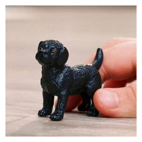 Schleich Farm World schwarzer Labrador Retriever Welpe 14922
