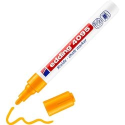 Kreidemarker Edding 4095 mittlere Rundspitze 3 mm neonorange