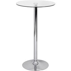 Tafel amstyle aluminium, veiligheidsglas 4-zits vast