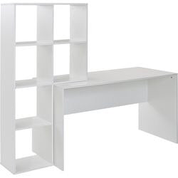 Bureau wohnling rechthoekig wit 1.700 x 590 x 1.435 mm mfc
