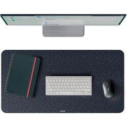 Leitz große Filz-Schreibtischunterlage 70 x 36 cm – rutschfest – für Tastatur und Maus – dunkelgrau