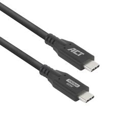 USB-C-Kabel Act USB-C-Stecker USB-C-Stecker 500 mm schwarz