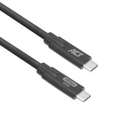 USB-C-Kabel Act USB-C-Stecker USB-C-Stecker 3 m schwarz