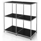 Bijzettafel floordirekt concept epure zwart 400 mm x 780 mm x 820 mm