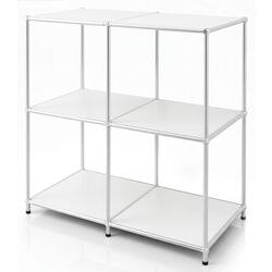 Bijzettafel floordirekt concept epure wit 400 mm x 780 mm x 820 mm
