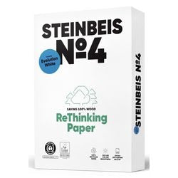 Kopierpapier Steinbeis Evolution A3 80 g m² glatt weiß 100 % 500 Blatt