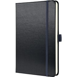 Sigel Notizbuch Conceptum A5, graue Metallic-Linie, Hardcover