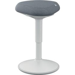 Leitz Ergo Hocker hellgrau 65440085 360 x 360 mm