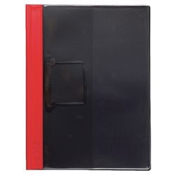 Jalema Berichtsmappe mit Clip – 10er-Pack – rot