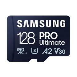 MicroSD-Karte Samsung Pro Ultimate 128 GB blau
