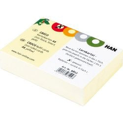 Han Systemkarte 9812 DIN A8 quer gelb 100 Stück