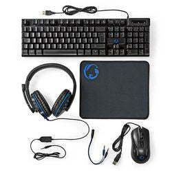 Gaming-Starterkit nedis gck51110bkde schwarz