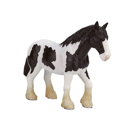 Mojo Horse World Clydesdale Pferd schwarz und weiß – 387085
