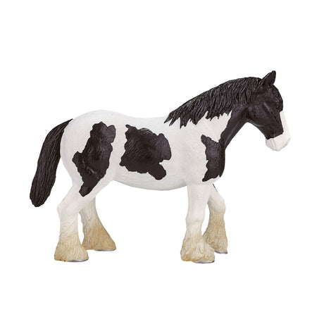 Mojo Horse World Clydesdale Pferd schwarz und weiß – 387085