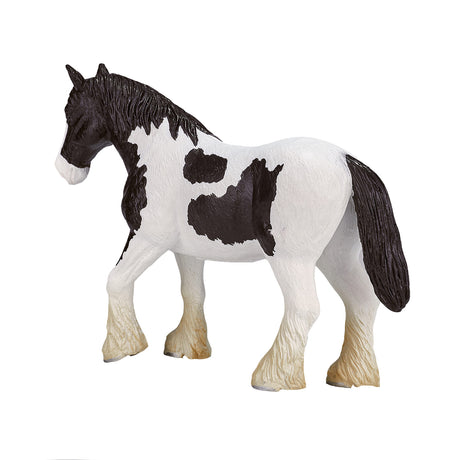 Mojo Horse World Clydesdale Pferd schwarz und weiß – 387085