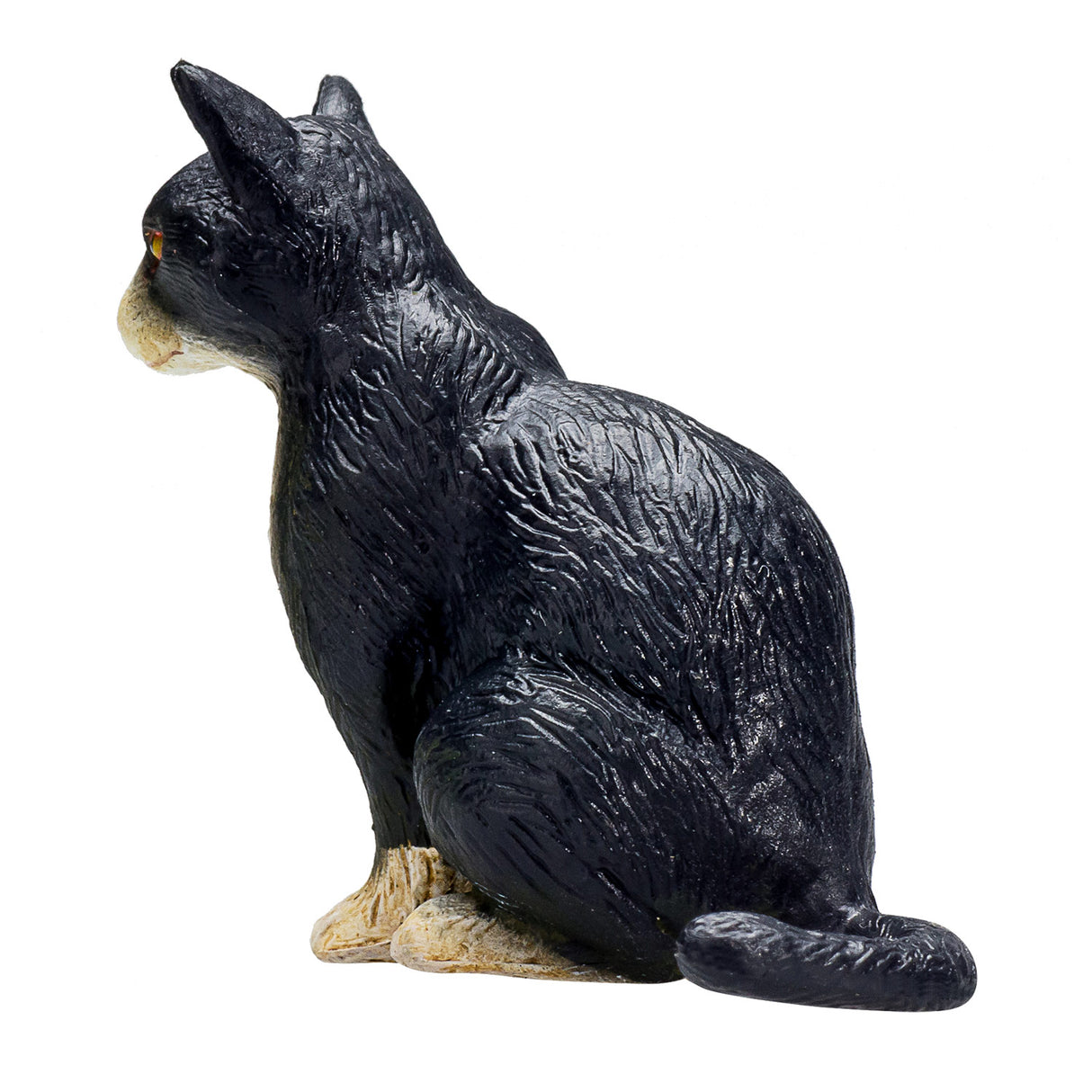 Mojo Farmland sitzende Katze schwarz und weiß – 387371