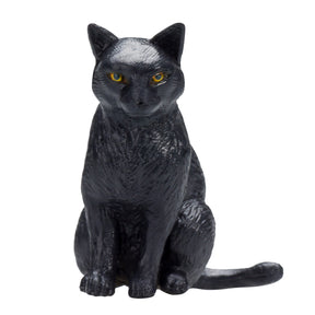 Mojo Ackerland sitzende Katze schwarz - 387372