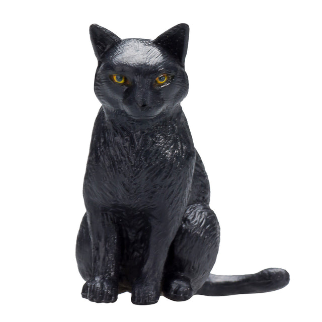 Mojo Ackerland sitzende Katze schwarz - 387372
