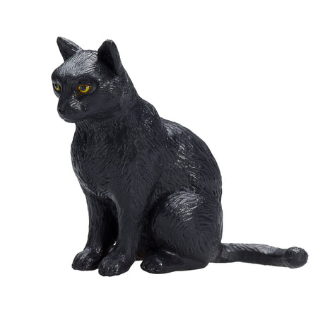 Mojo Ackerland sitzende Katze schwarz - 387372