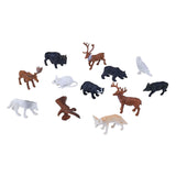 Mojo Wildlife Mini-Waldtiere-Spielset, 12-teilig. - 380054
