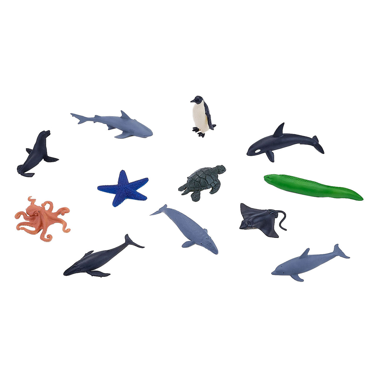 Mojo Sealife Mini Meerestiere Spielset, 12dlg. - 380056