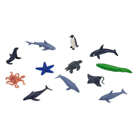 Mojo Sealife Mini Meerestiere Spielset, 12dlg. - 380056