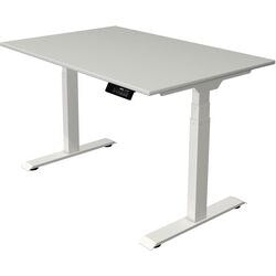 Zit-sta-bureau kerkmann move 1 stable grijs, wit 1270 mm x 1200 mm