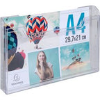 Folderhouder exacompta 65658d office liggend transparant