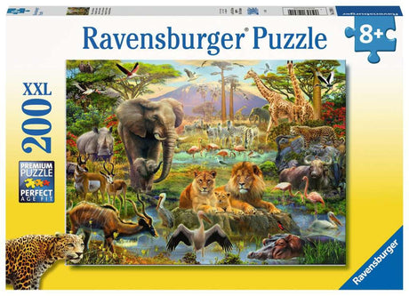 Ravensburger Puzzle Tiere der Savanne - Puzzle - 200 Teile
