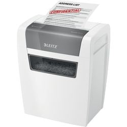 Leitz iq Home Aktenvernichter – P4 zerkleinert – bis zu 6 Blatt – 15 l – weiß