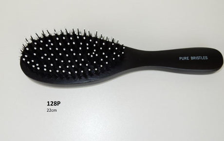 Haarbürste mit Stift schwarz 22x6cm