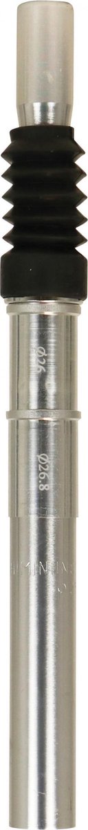 Dresco Sattelstütze 300x25,4x26,8mm Aluminium silber